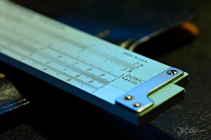 K&E Celanese Celcon slide rule