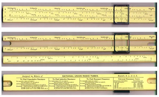 The National Union Radio Reactance Computer slide rule