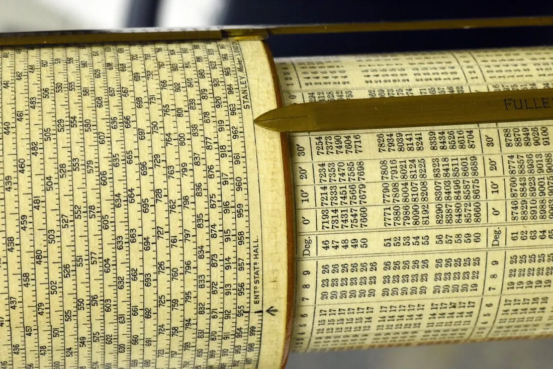 The Fuller Calculator 'Model 1' from the author's collection, serial number 11376