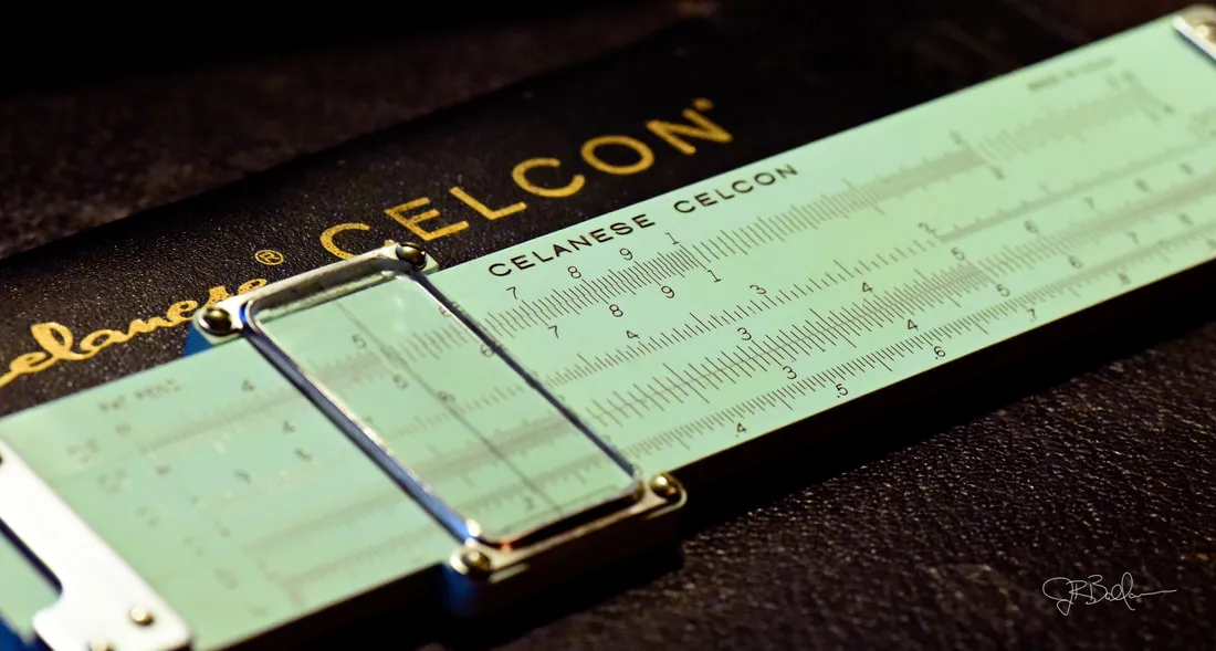 The K&E Model 4168 Celanese Celcon slide rule