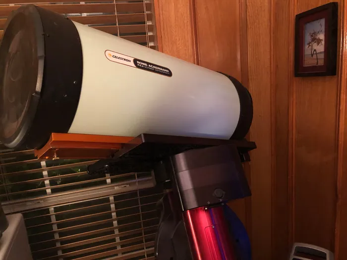 An 11" Celestron RASA atop a Paramount ME2