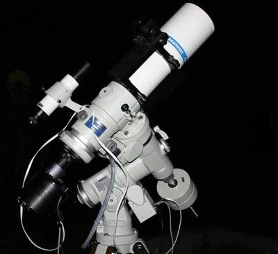 A Takahashi 106 on an NJP mount for short focal length imaging