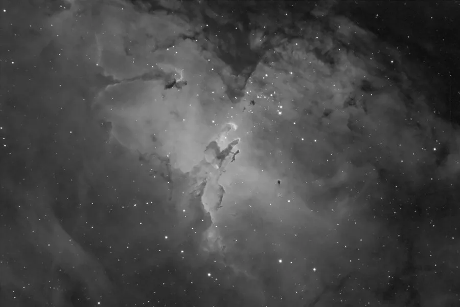 M16 in Hydrogen-Alpha light