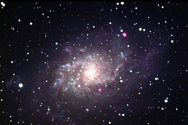 An earlier attempt at M33 with an SBIG ST-7e, December 2003