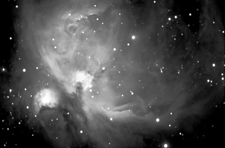 An even earlier attempt at M42 with an SBIG ST-7e, November 2003
