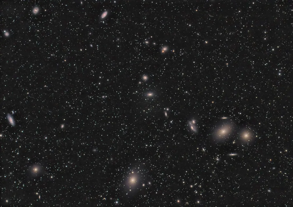 The Markarian Chain in Virgo