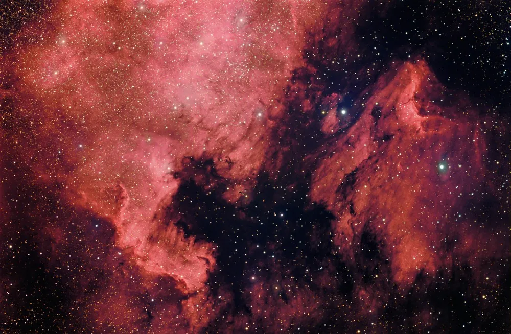 NGC 7000 - North America and the Pelican (HaLRGB)