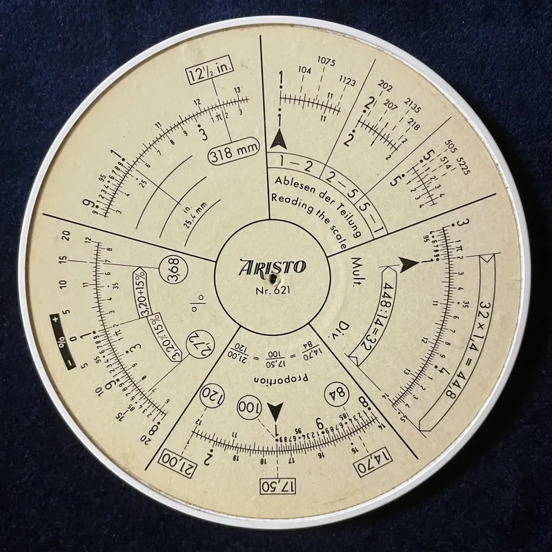 Aristo Nr. 621 Circular, back