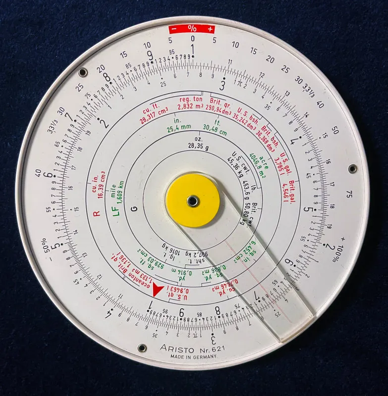 Aristo Nr. 621 Circular, front