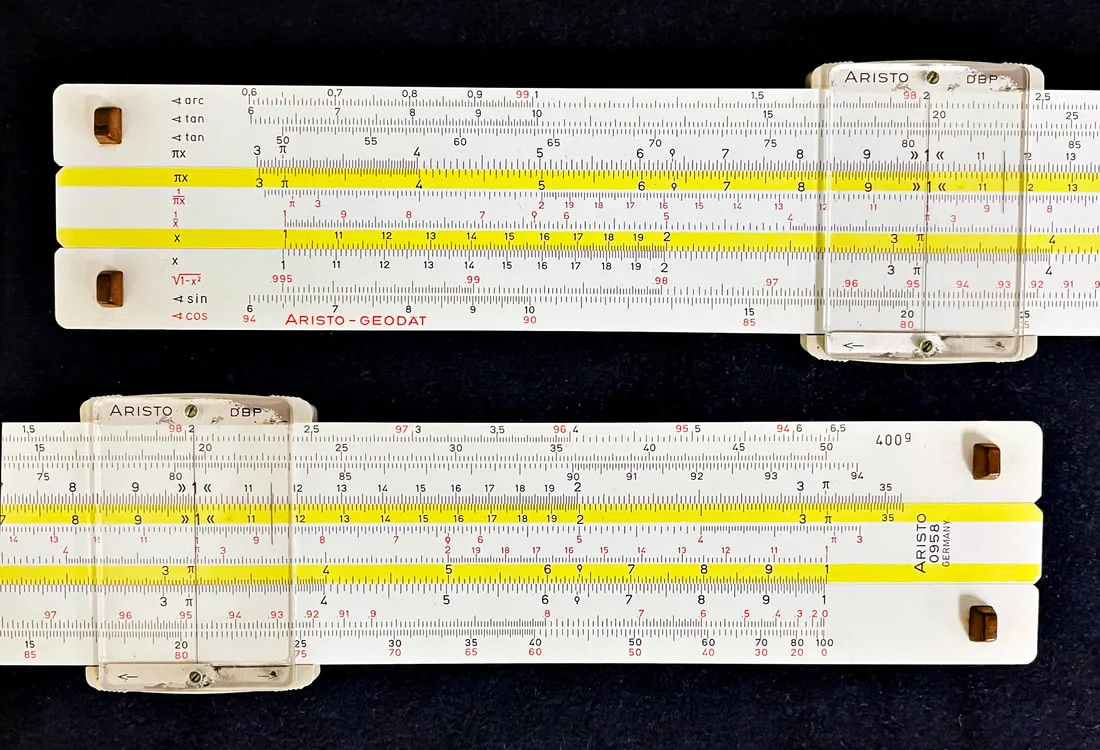 Aristo 0958 Geodat Surveyor Rule, front
