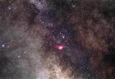 Lagoon Nebula region, 135mm