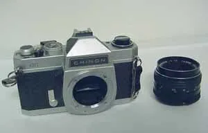 A Chinon CS camera body