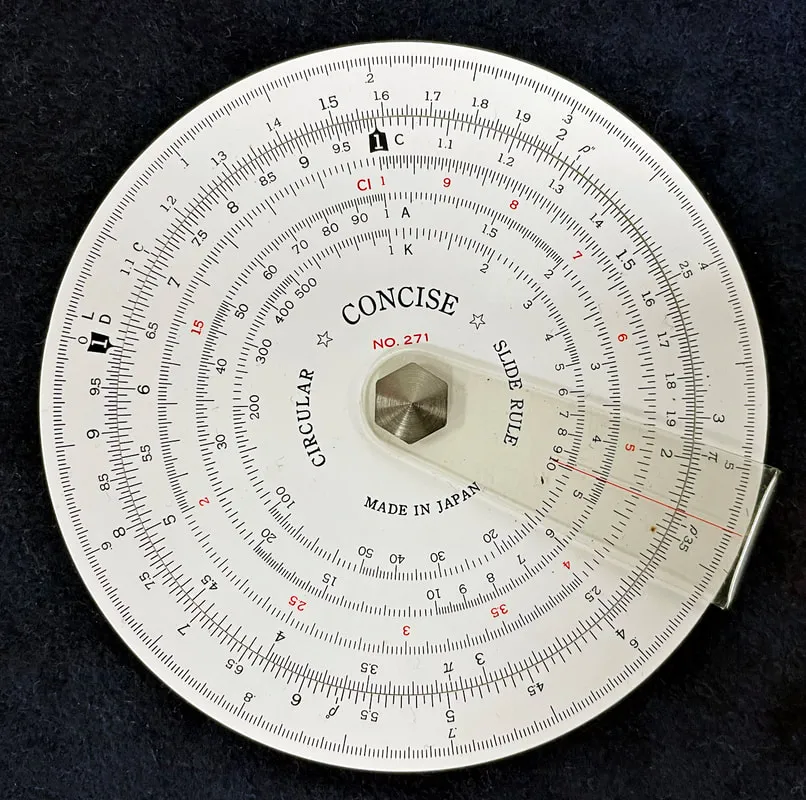 Concise Model 271, front