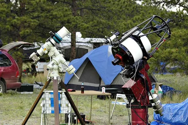 Setups at the Rocky Mountain Star Stare