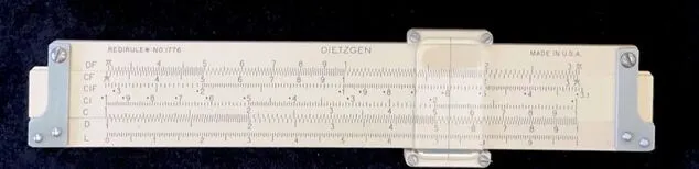 Dietzgen Redirule No. 1776, front
