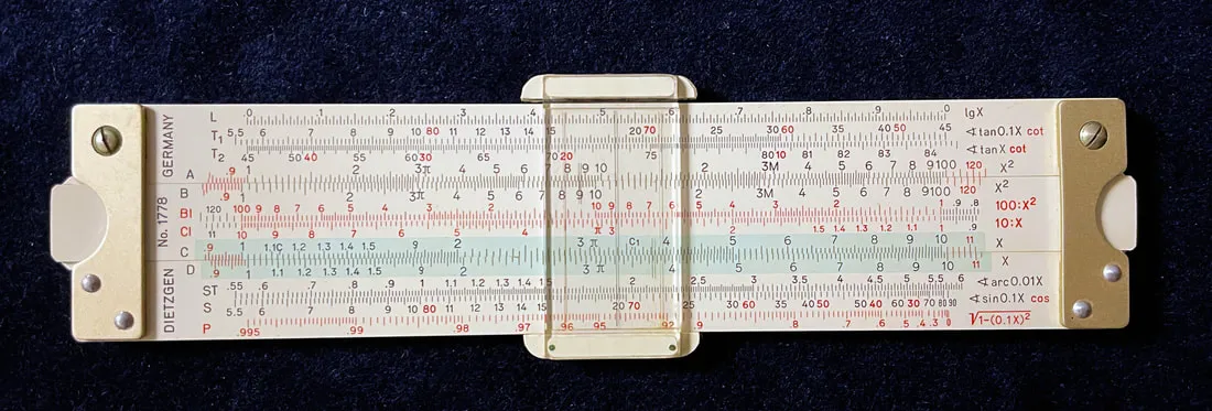 Dietzgen 1778 Redilog Pocket Rule, front