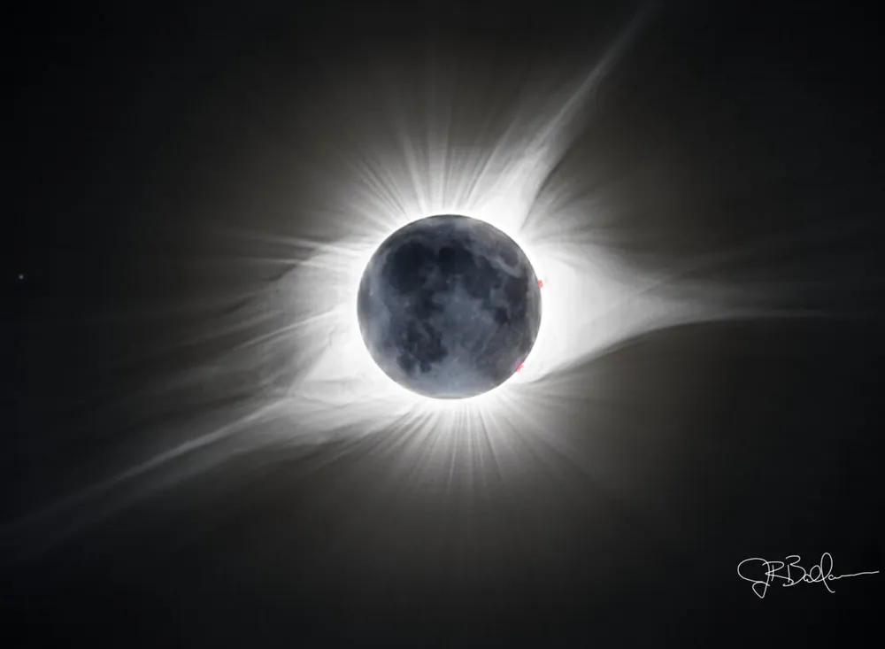 The Great American Solar Eclipse 2017 - Solar Corona during Totality