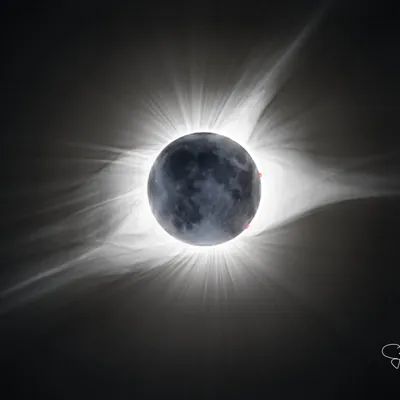 The Great American Solar Eclipse 2017 - Solar Corona during Totality