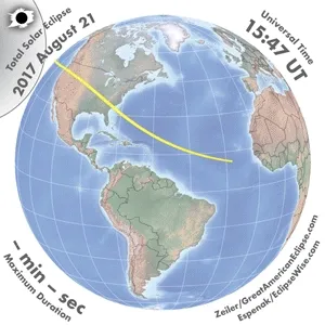 2017 total solar eclipse path map