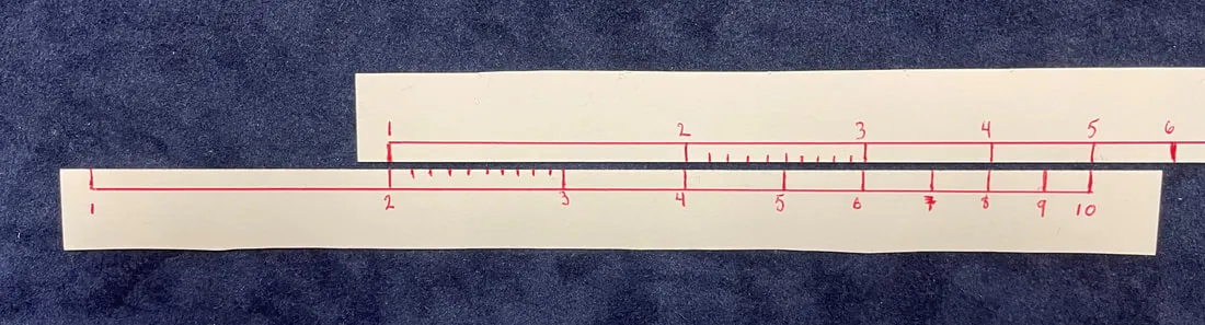 Slide rule classroom photo