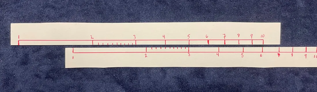 Slide rule classroom photo