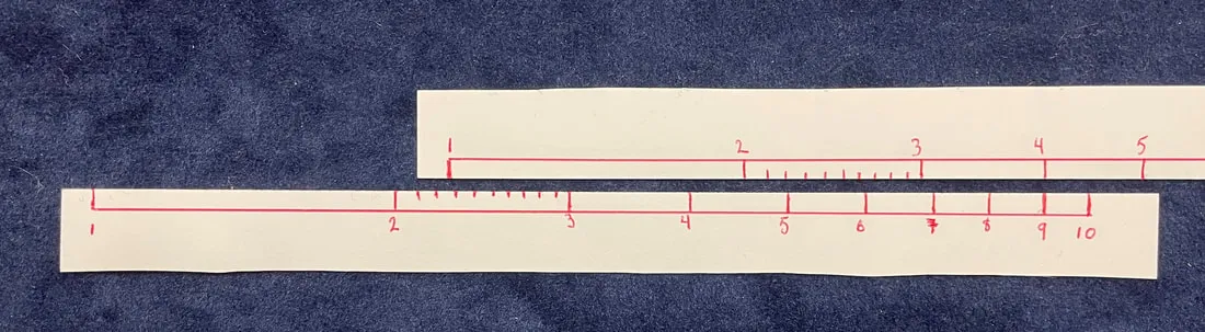Slide rule classroom photo