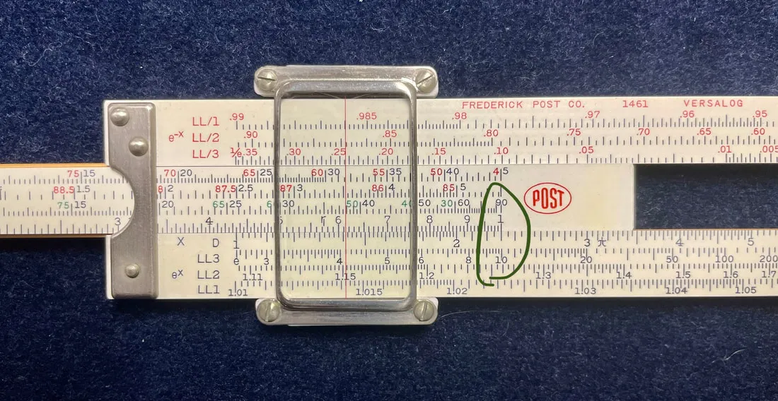 Slide rule classroom photo