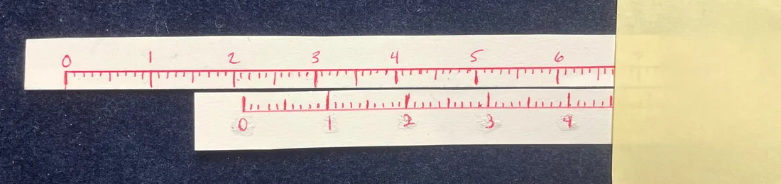 Slide rule classroom photo