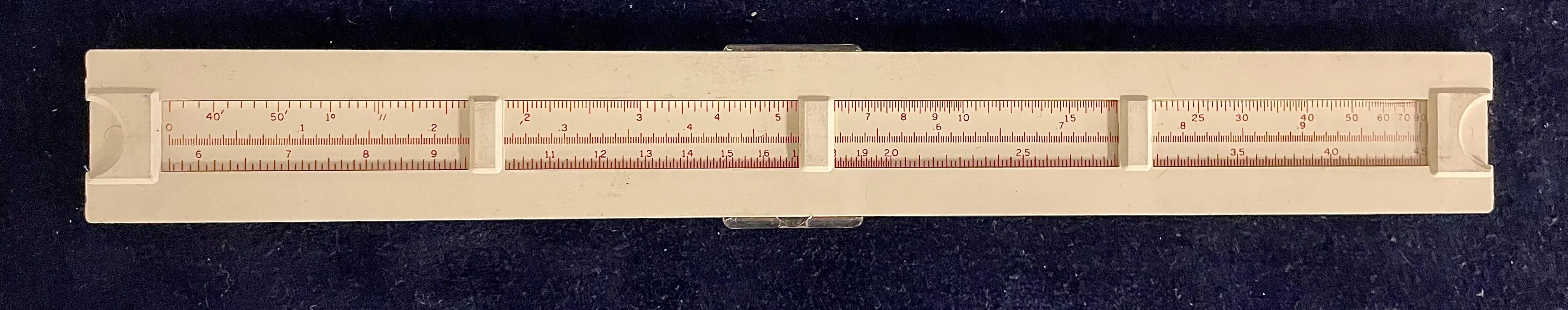Slide rule classroom photo