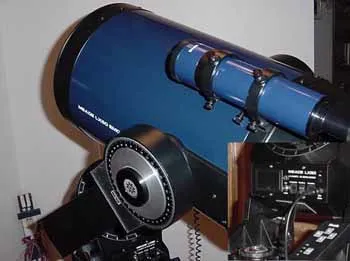 A Meade LX-50 telescope