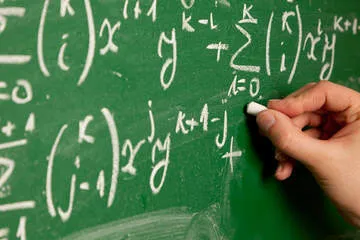 Chalkboard math