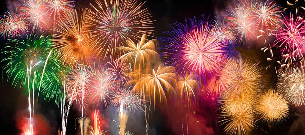 Fireworks example