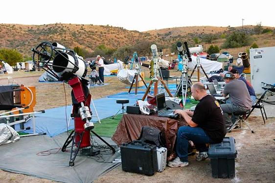 Testing telescopes screenshot