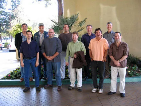 A group photo at the Advanced Imaging Conference