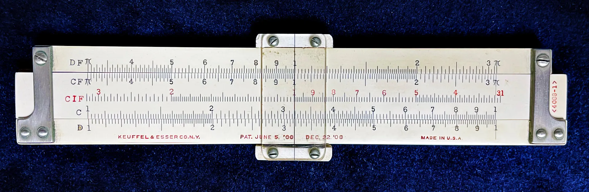 K&amp;E 4088-1 Pocket Polyphase Duplex, front