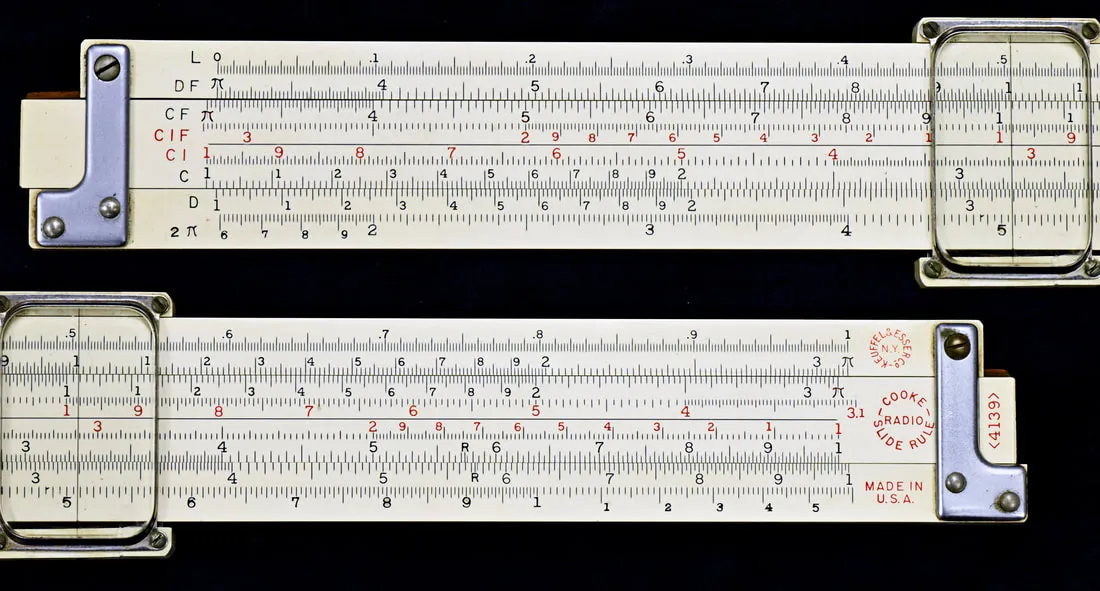 K&amp;E 4139 Cooke Radio Rule, front