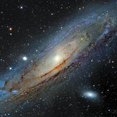 M31 Mosaic - Eight Frames of the Great Andromeda Galaxy