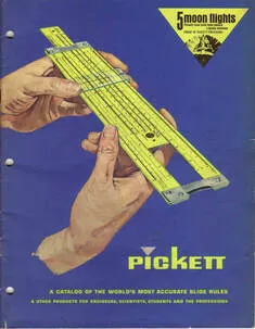 A 1968 Pickett slide rule catalog