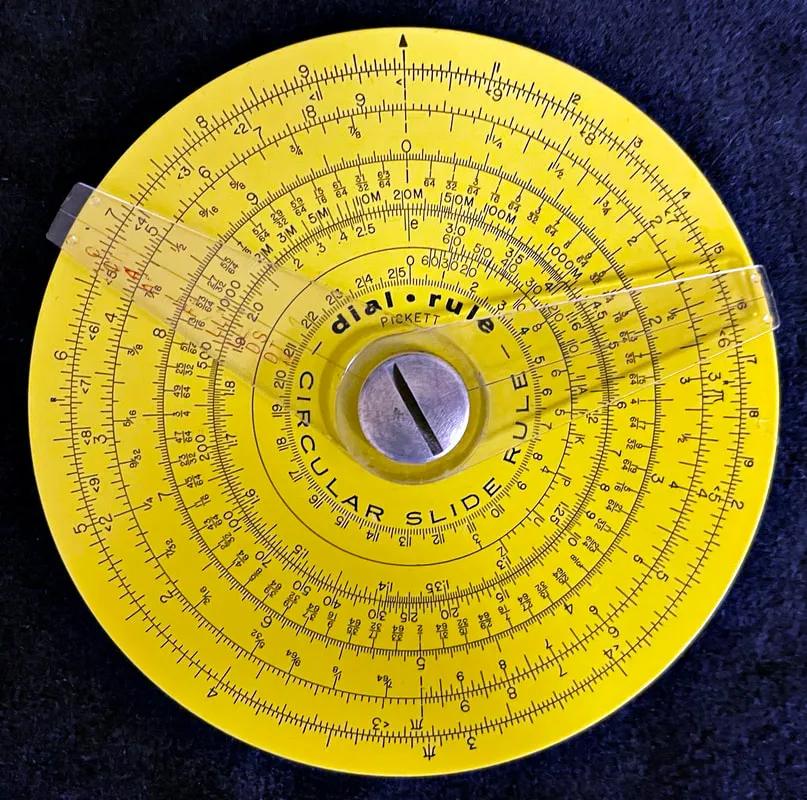 Pickett Model 101-C Dial-Rule, front