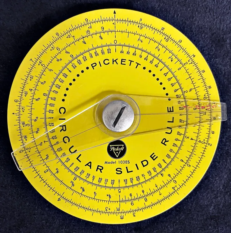 Pickett Model 103ES Mark-Up Calculator, front