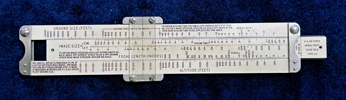 Pickett Model 700 USAF Aerial Photo, back