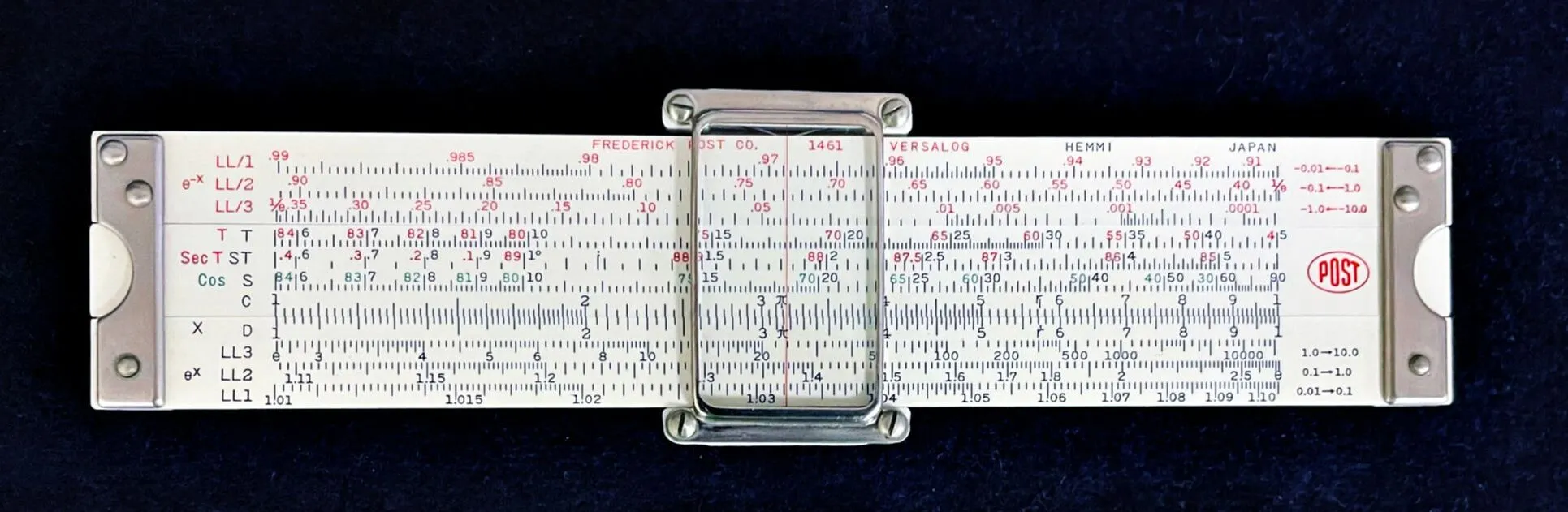 Post 1461 Pocket Versalog 1, front