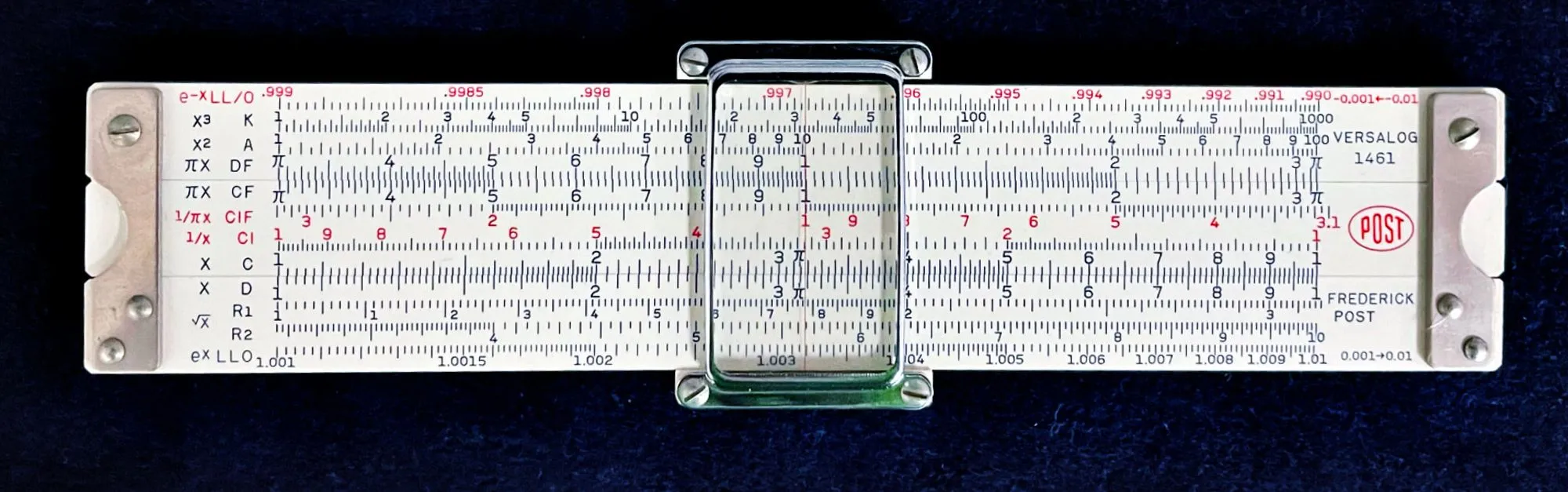Post 1461 Pocket Versalog 2, front