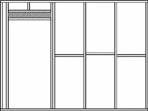 Interior wall framing