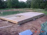 Second layer of decking