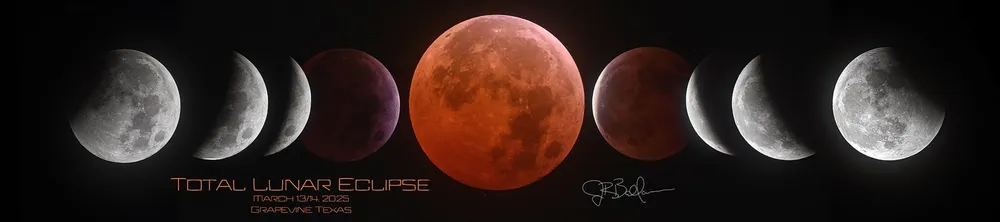 Total Lunar Eclipse - March 13-14, 2025