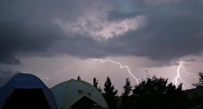 Lightning at the Texas Star Party, 2004